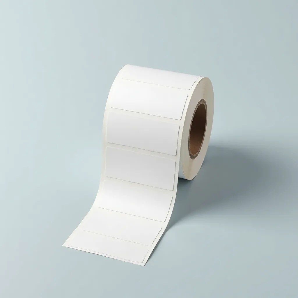 Custom labels printed on rolls by Welye
