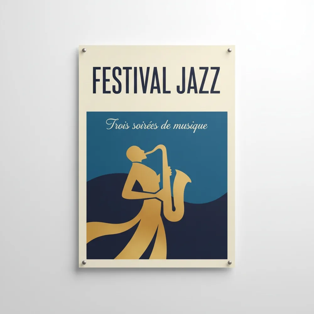 Poster printed by Welye in Paris