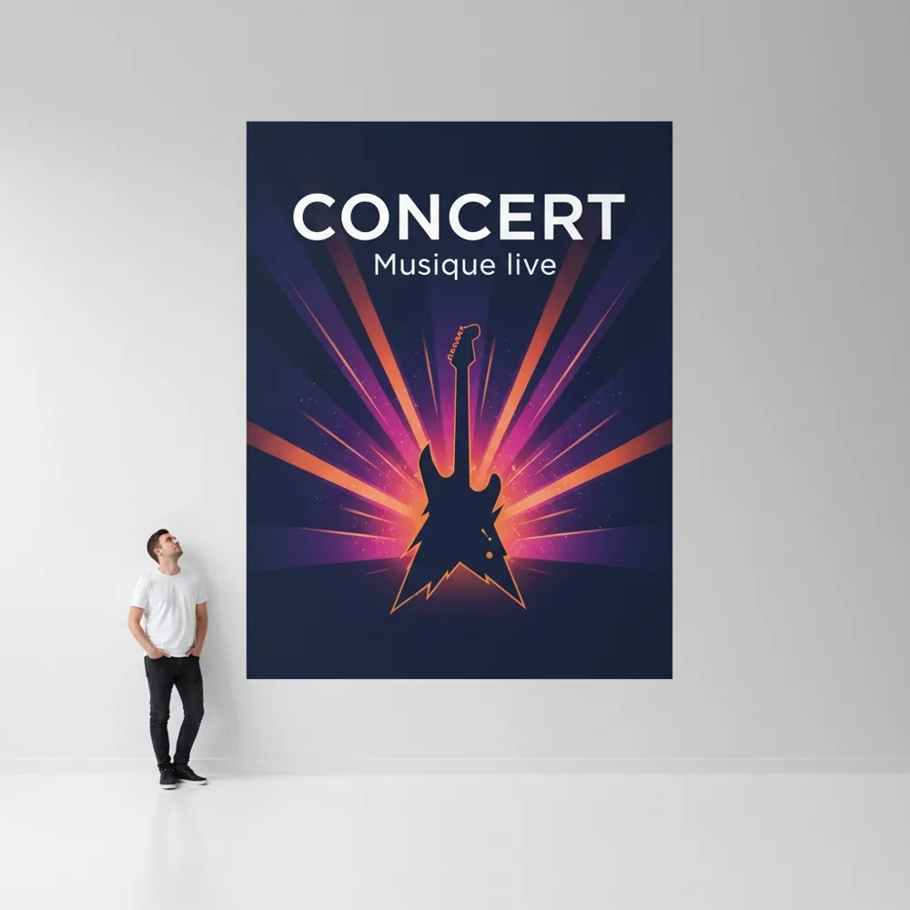 Affiche XXL imprimé par Welye à Paris