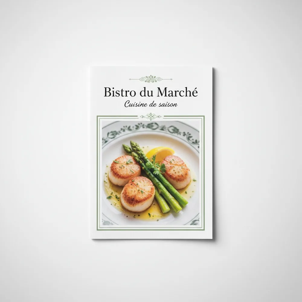 Flyer printed by Welye in Paris