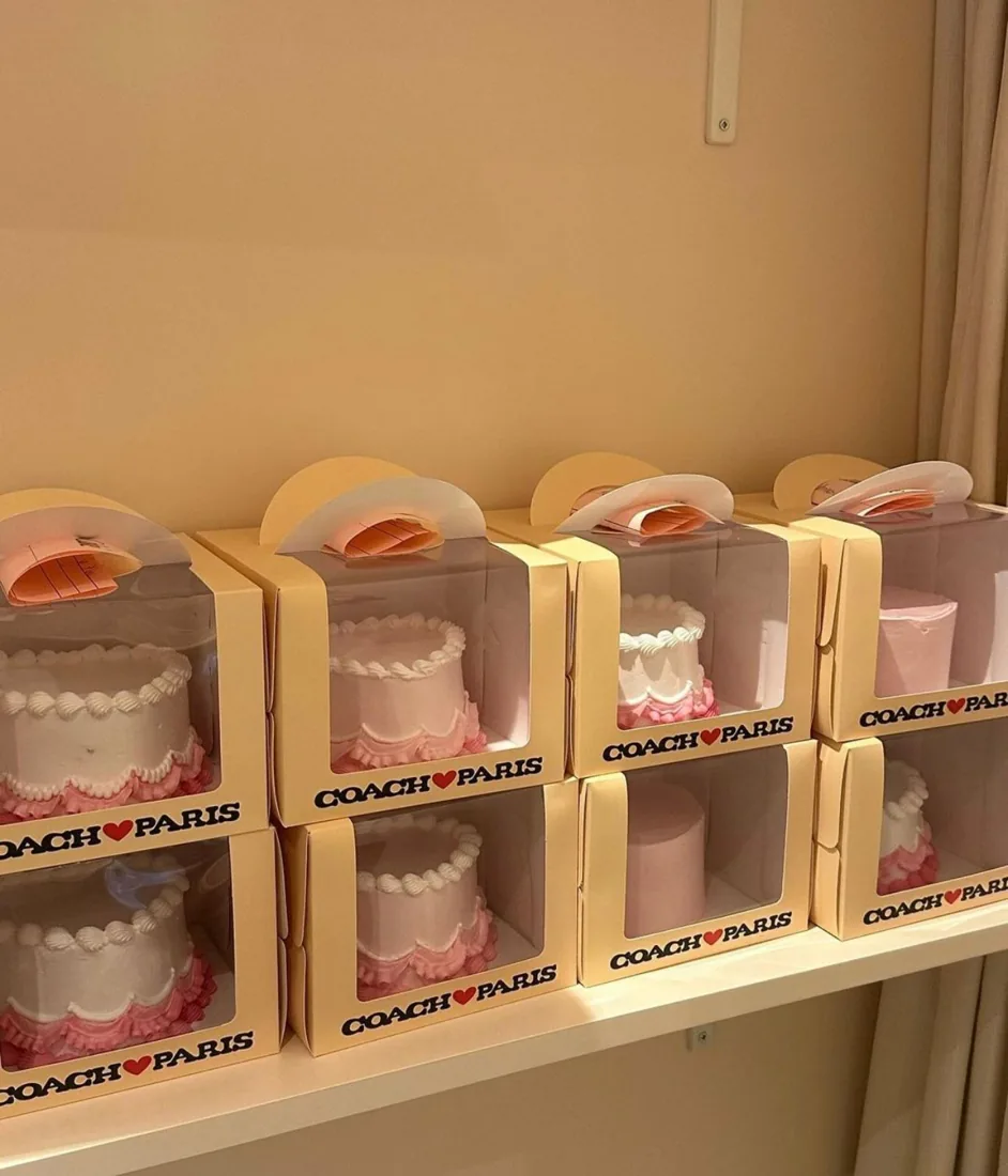Coach Paris — packaging événementiel imprimé par Welye