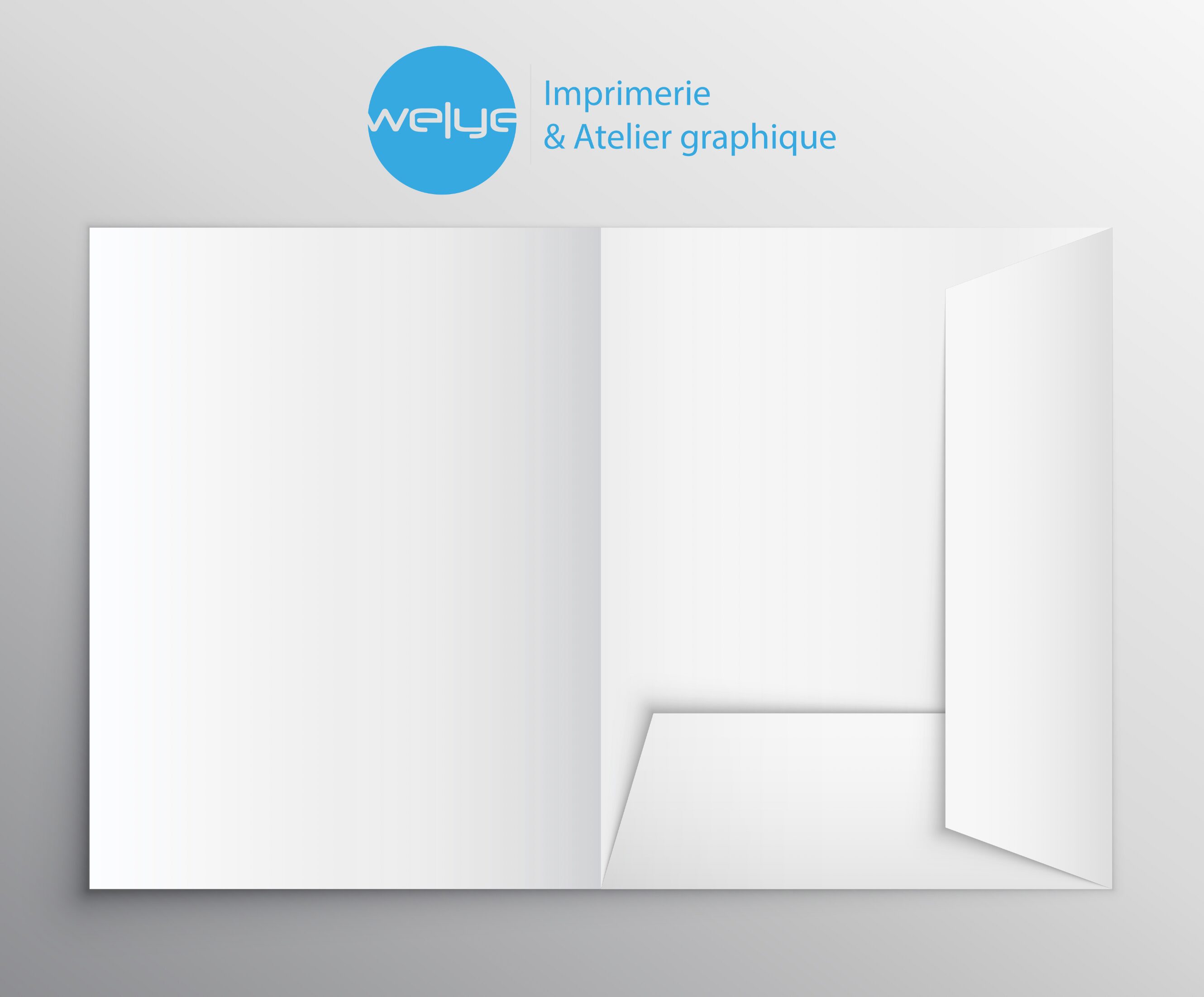 Imprimerie Imprimeur Paris Chemise à Rabats Pochettes